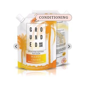 NIB Grounded Hair Care Mango Crush Hydrating Hair Mask